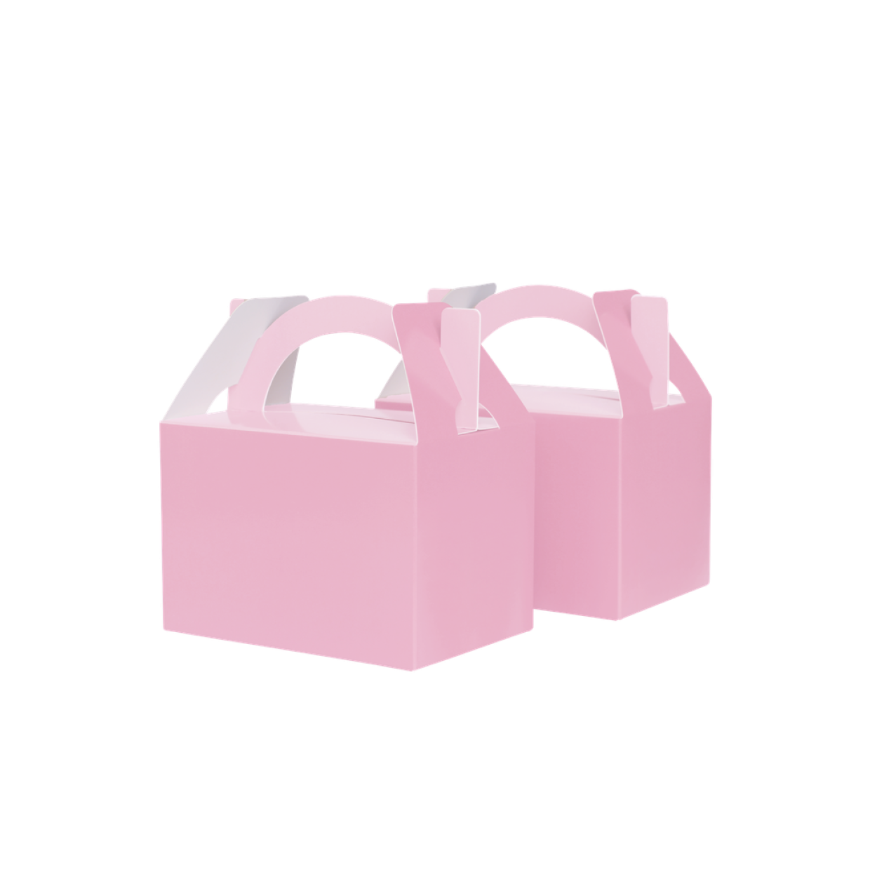 Little Lunch Favour Box Classic Pastel Pink - Pack of 10