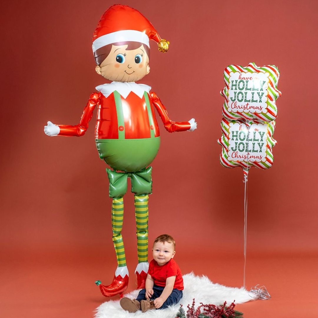 Special Delivery Elf 168cm Foil Shape Balloon