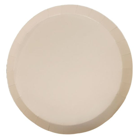 White Sand Paper Plates - Pack of 20