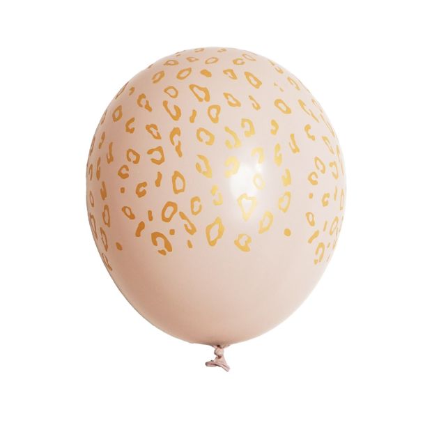 Cameo Blush 30cm Carry Spot Balloons - Pack of 5