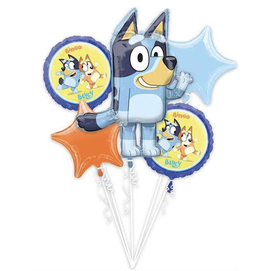 Bluey Balloon Bouquet 5Pk