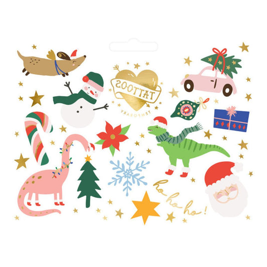 Christmas Mix Temporary Tattoos