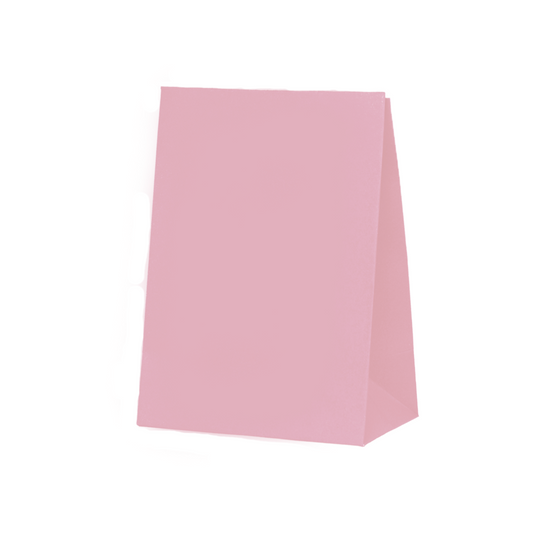 Pastel Pink Paper Party Bags