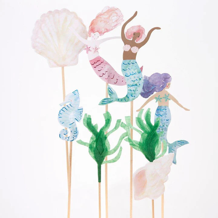 Mermaid Party Cake Toppers by Meri Meri