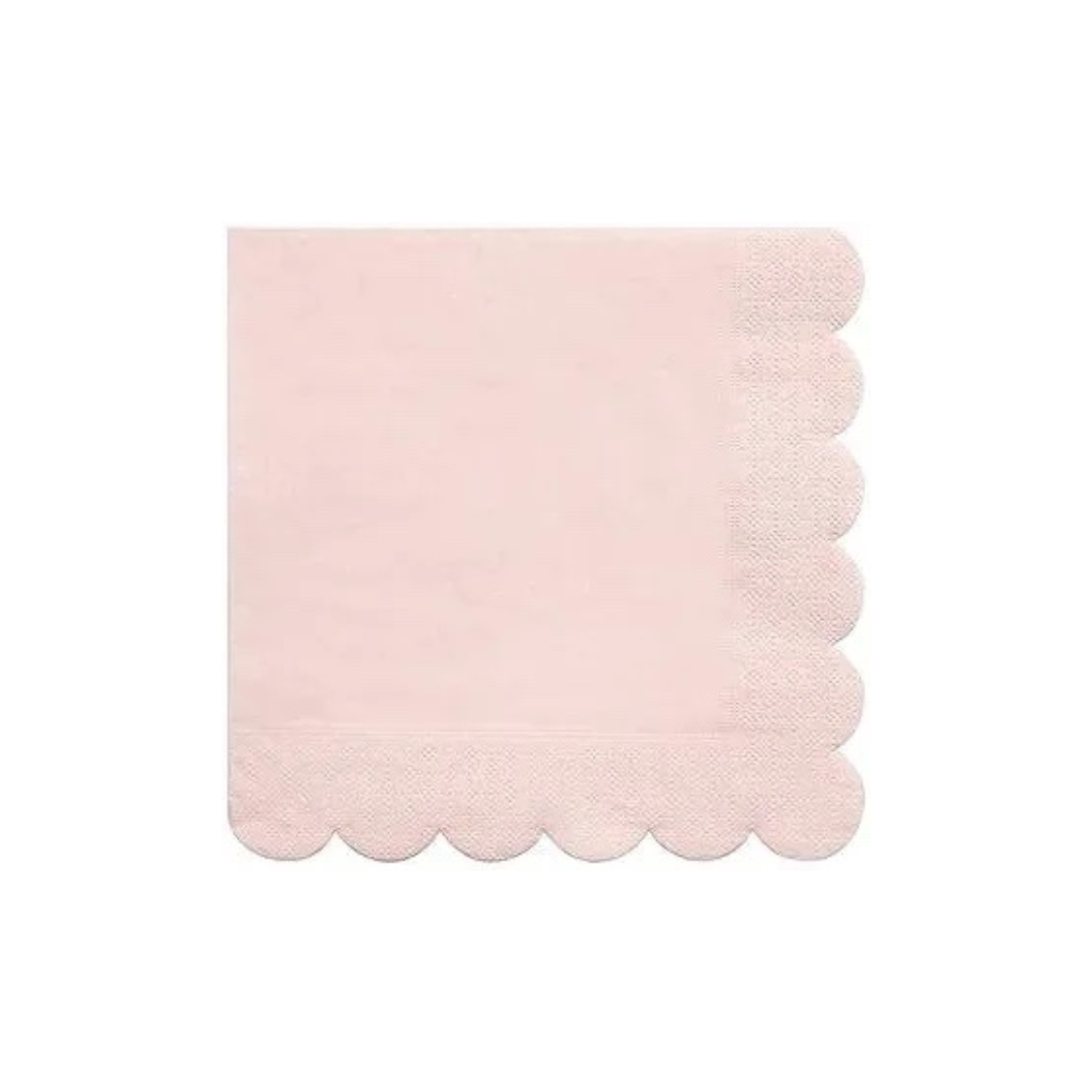 Pale Pink Eco Small Napkins 20pk