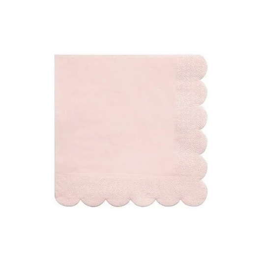 Pale Pink Eco Small Napkins 20pk