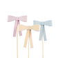 Meri Meri Pastel Bow Cake Toppers 