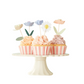 Flower Garden Cupcake Kit - Pack of 12