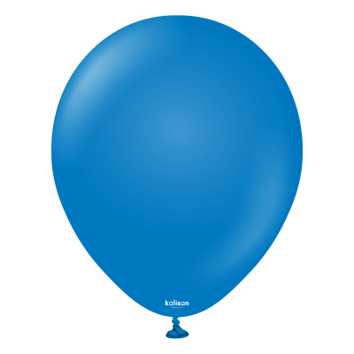 30cm Kalisan Standard Blue Balloon