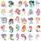 Mermaid Vinyl Stickers- Pack of 50