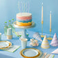 Pastel Swirly Cake Candles - Pack of 8