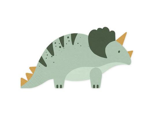 Triceratops Paper Napkins - Pack of 12