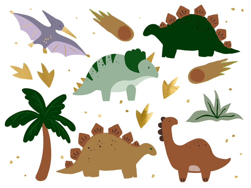 Dinosaur Party Temporary Tattoos