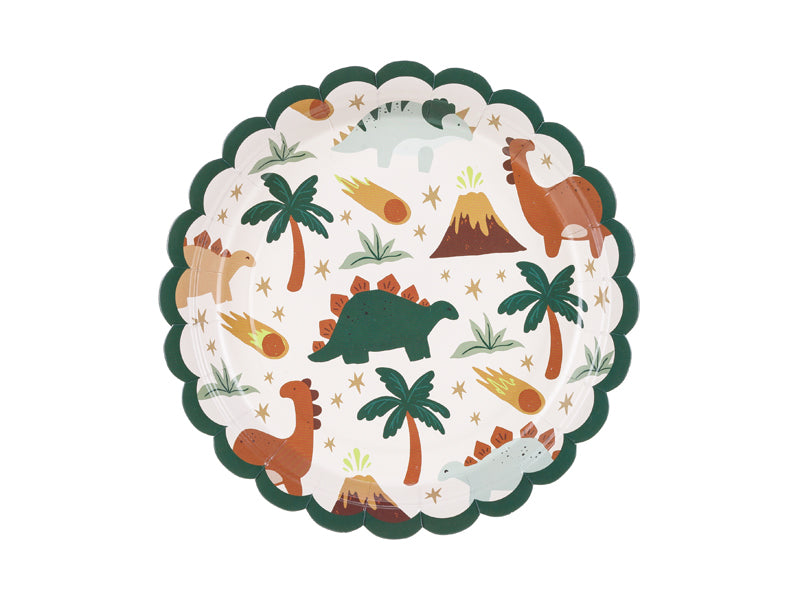 Dinosaur Party Paper Plates - Pack of 6