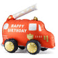 Fire Truck Foil Balloon