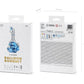 Number 1  Standing Balloon Bouquet Kit - Blue + Silver