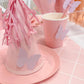 Classic Pastel Pink Plates - Pack of 20