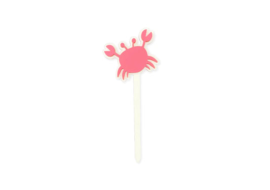 Acrylic Cake Topper - Crab