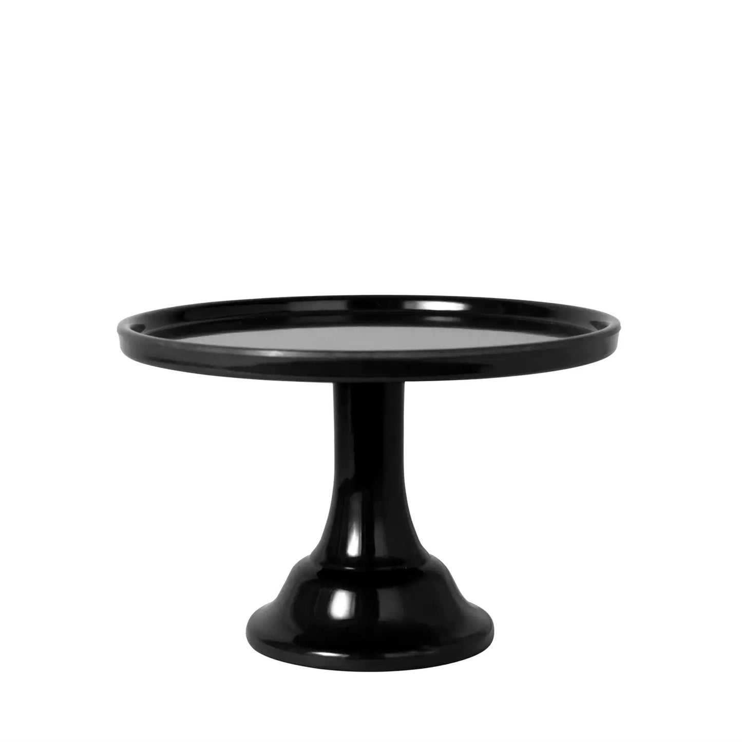 Melamine Bespoke Cake Stand Small - Ink Black