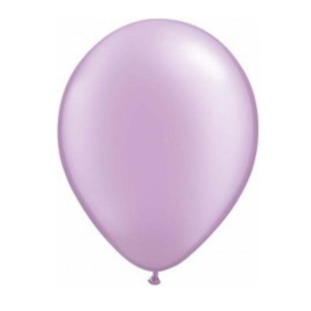 30cm Pearl Lavender Balloons - Pack of 5