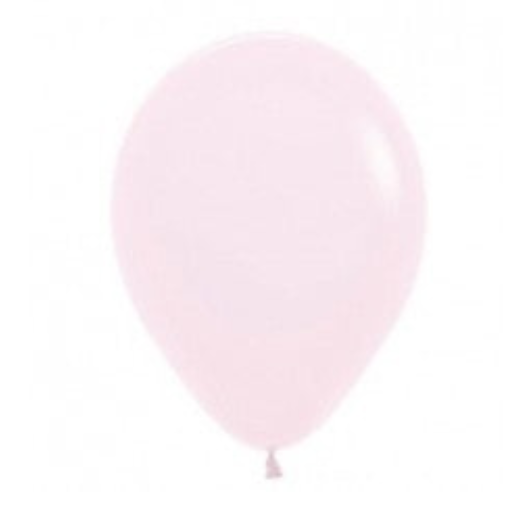 30cm Matte Pastel Pink Balloon - Pack of 5