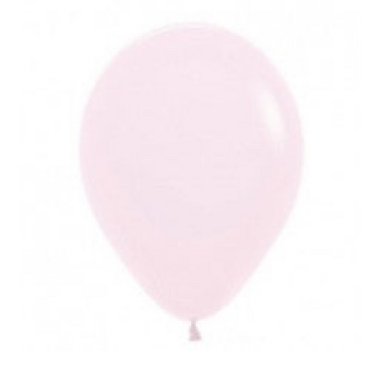 30cm Matte Pastel Pink Balloon - Pack of 5