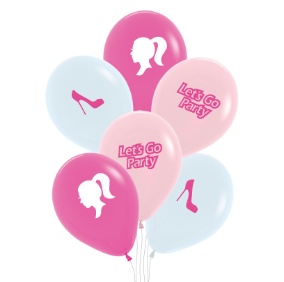 Let’s Go Party Balloon Bundle - Pack of 6