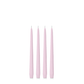 Pastel Pink 25cm Moreton Eco Taper Candles - Pack of 16