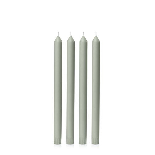 Pale Eucalypt 30cm Moreton Eco Dinner Candles - Pack of 4