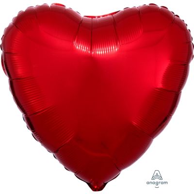 Red Foil Heart Balloon