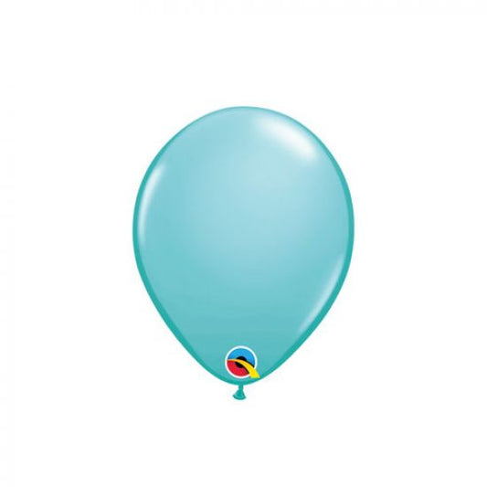 Caribbean Blue 12cm Mini Balloons - Pack of 5