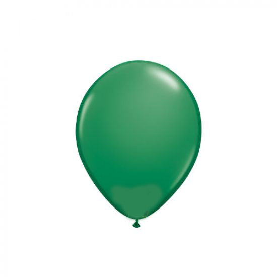 Standard Green 12cm Mini Balloons - Pack of 5