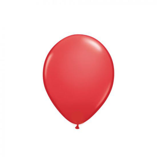 Standard Red 12cm Mini Balloons - Pack of 5