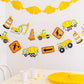 Under Construction Paper Decoration + Garland Kit