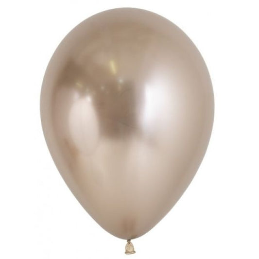 Reflex Champagne 30cm Balloons - Pack of 5