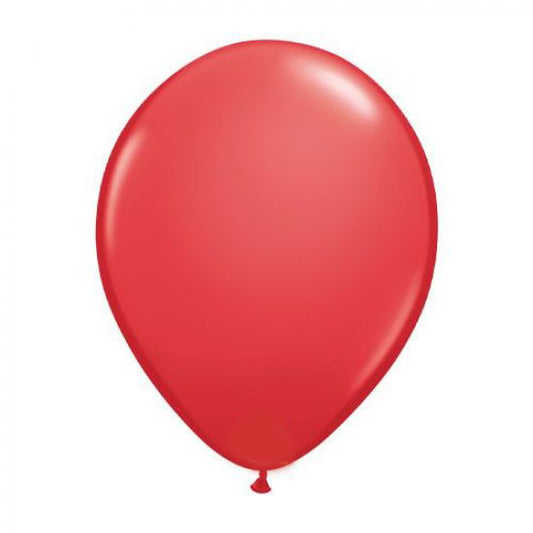 30cm Standard Red Balloons - Pack of 5