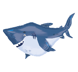 Jumbo Ocean Buddies Shark Balloon