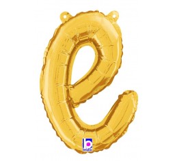 Script Letter Balloons - Gold