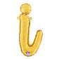 Script Letter Balloons - Gold