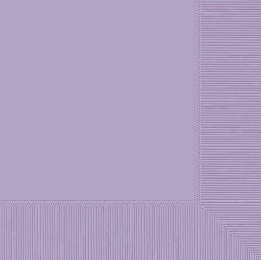 Lilac Paper Cocktail Napkins 50pk