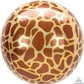 Giraffe Print 40cm Orbz Balloon