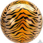 Tiger Print 40cm Orbz Balloon