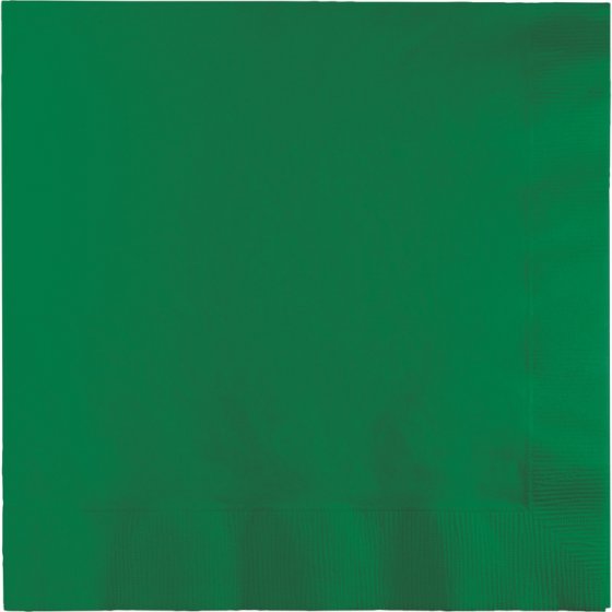 Emerald Green Paper Cocktail Napkins 50pk