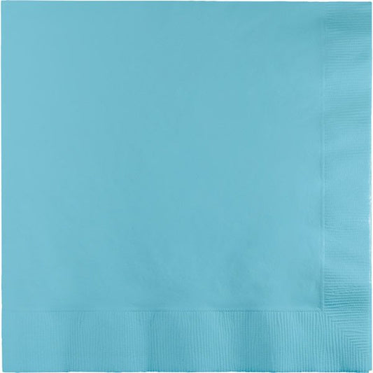 Pastel Blue Paper Cocktail Napkins 50pk