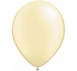 30cm Pearl Ivory Balloons - Pack of 5