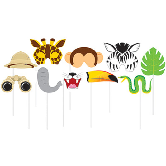 Safari Jungle Animal Photo Props