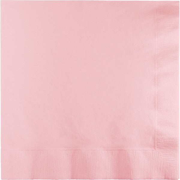 Classic Pink Paper Cocktail Napkins 50pk