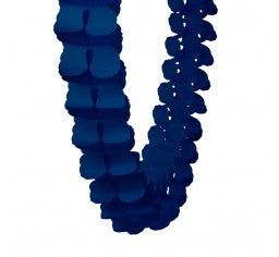 Navy Honeycomb Garland