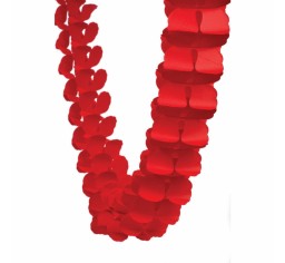 Red Honeycomb Garland