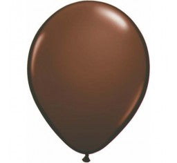 30cm Chocolate Brown Balloons - Pack of 5